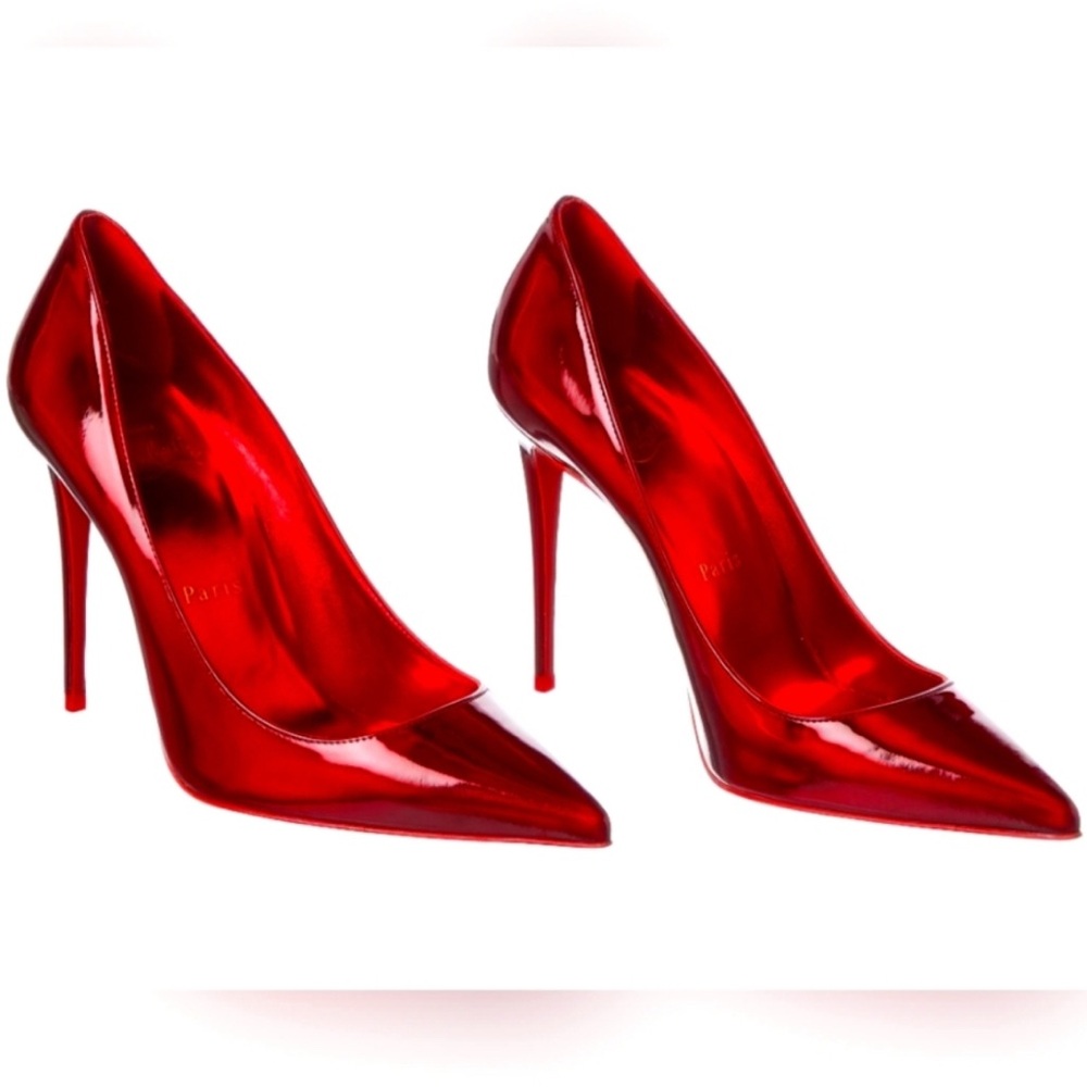 Christian Louboutin Kate 100 Psychic Red Patent Leather Heels – Size 41.5 (11.5)